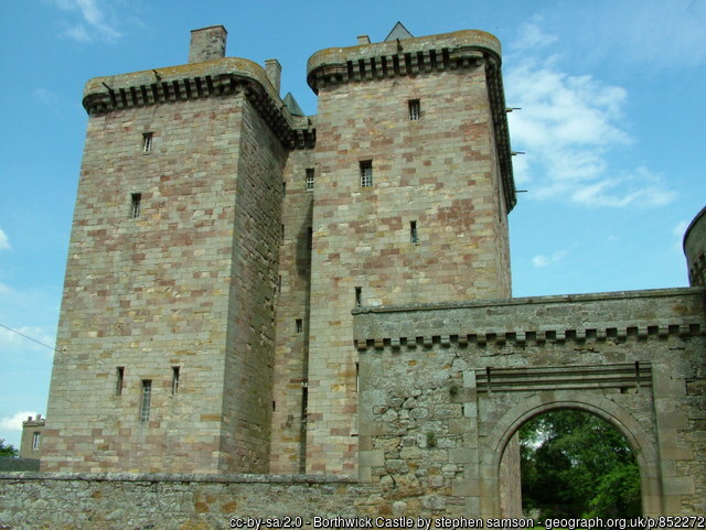 A picture of Borthwick Castle
