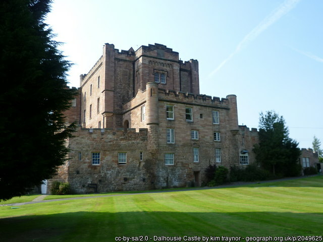 A picture of Dalhousie Castle